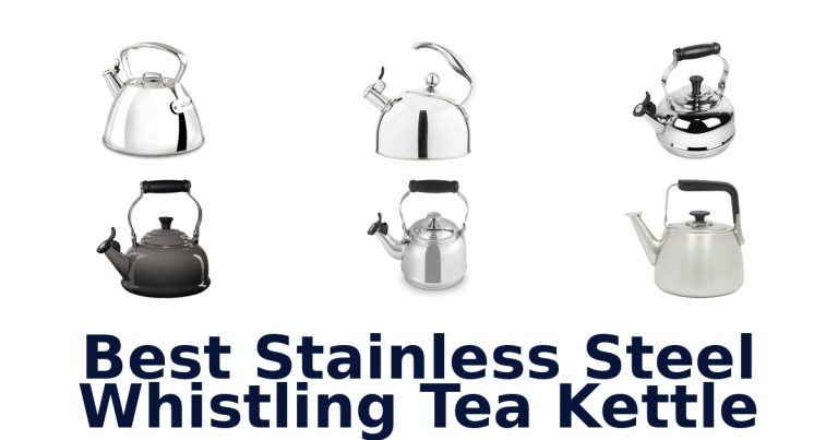best stainless steel whistling tea kettle