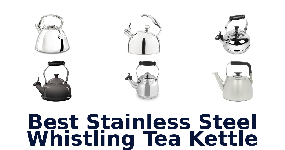 best stainless steel whistling tea kettle