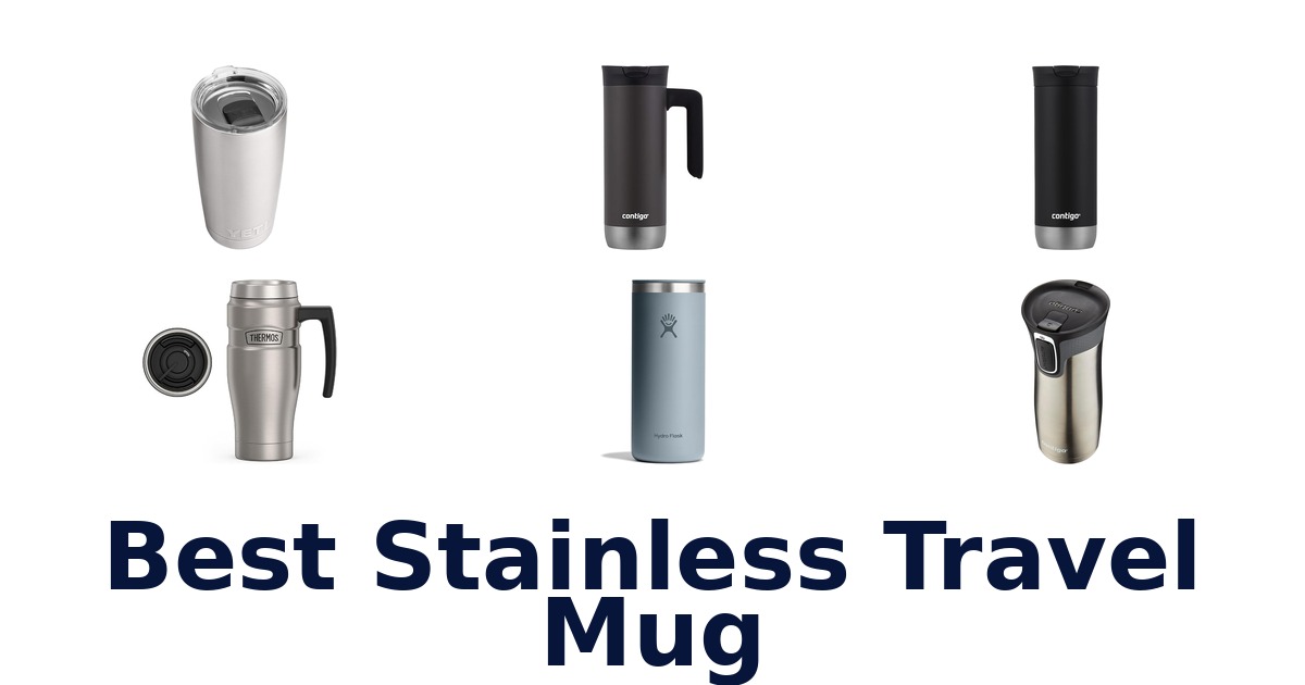 best stainless travel mug