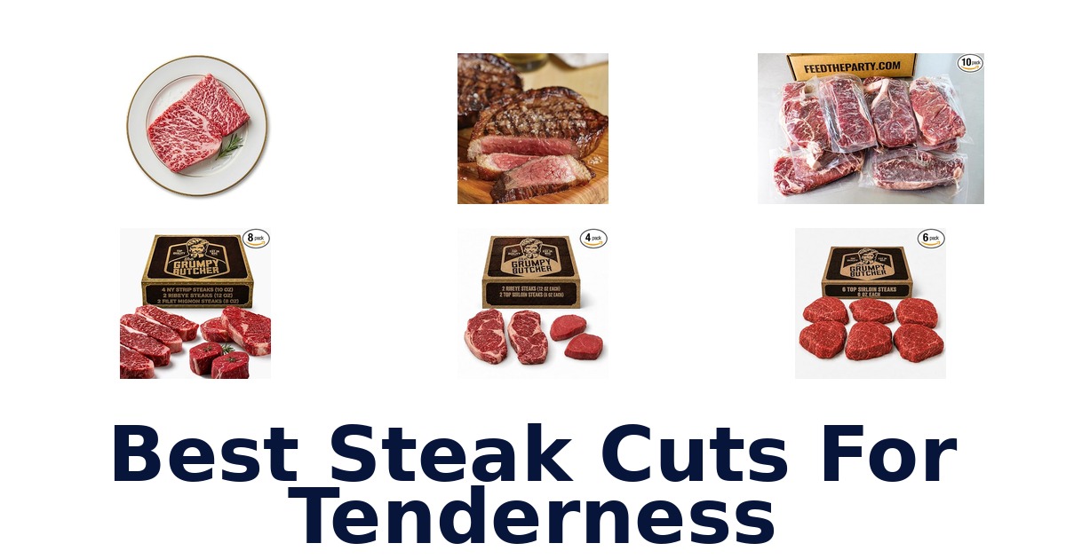 best steak cuts for tenderness