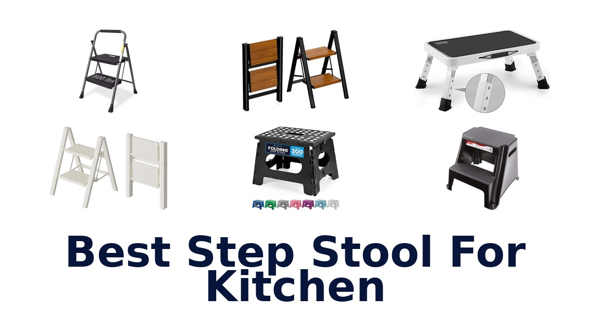 best step stool for kitchen