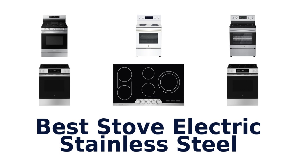 best stove electric stainless steel