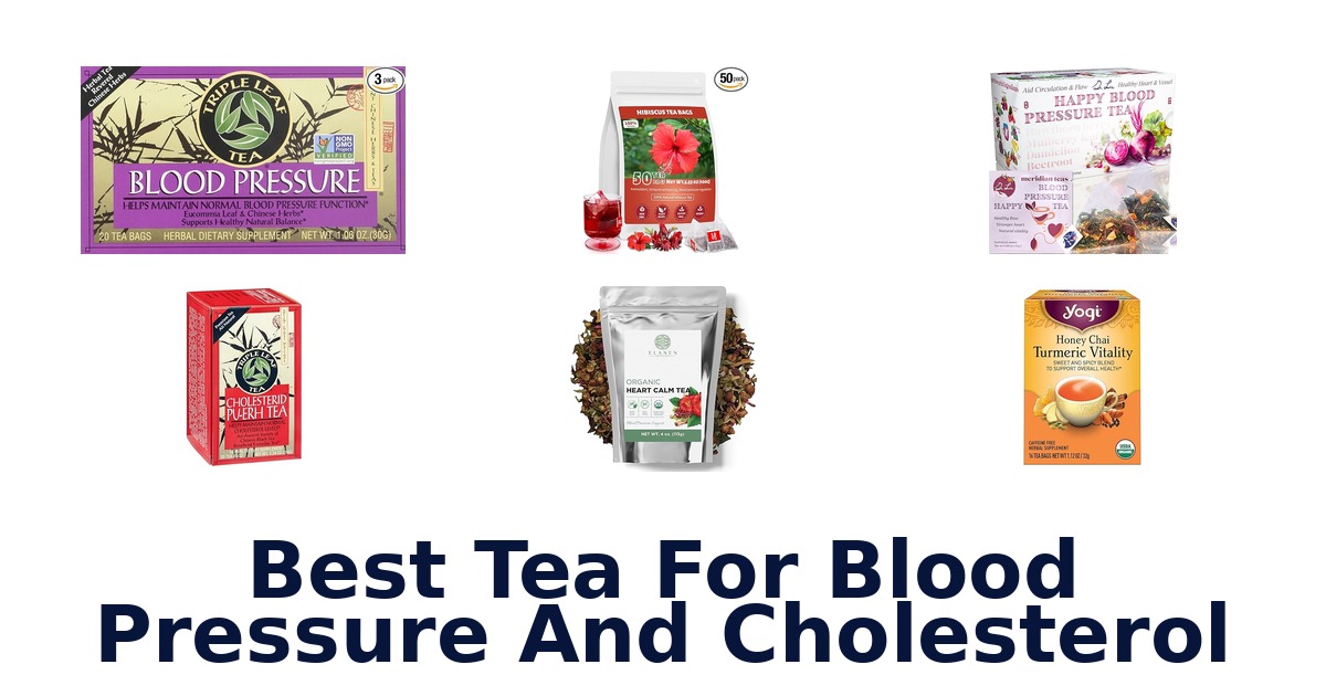 best tea for blood pressure and cholesterol
