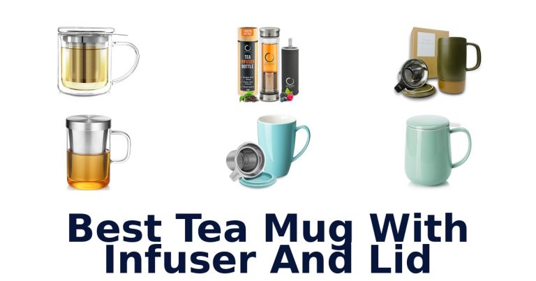 best tea mug with infuser and lid