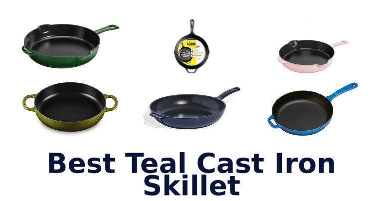 best teal cast iron skillet