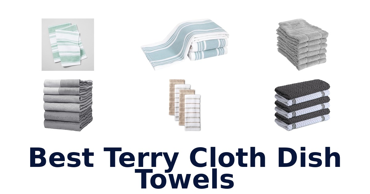 best terry cloth dish towels