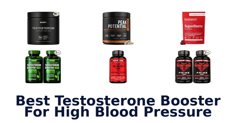 best testosterone booster for high blood pressure