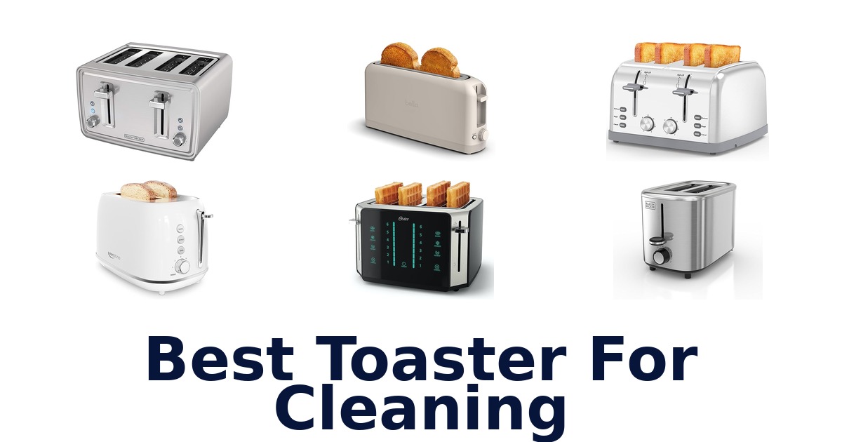 best toaster for cleaning