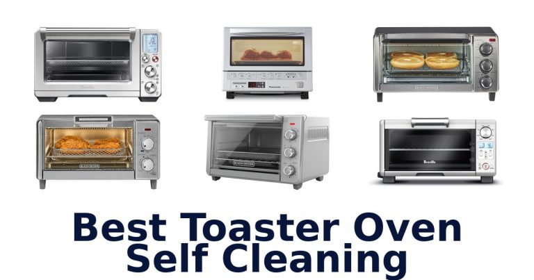best toaster oven self cleaning