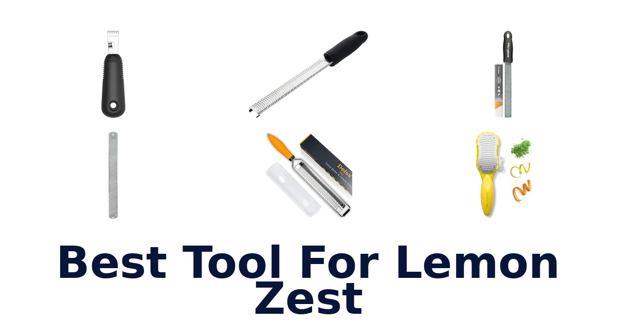 best tool for lemon zest