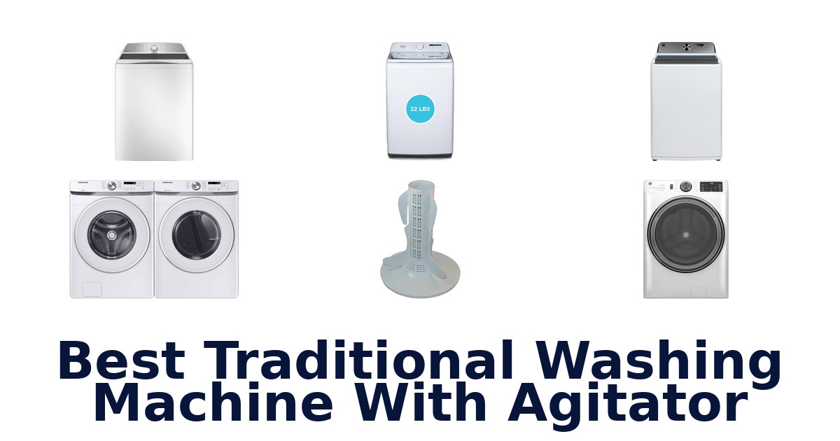 best traditional washing machine with agitator