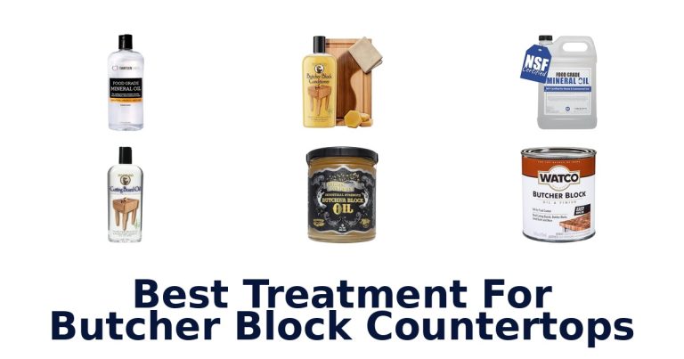 best treatment for butcher block countertops