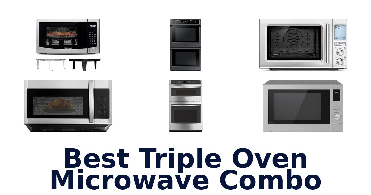 best triple oven microwave combo