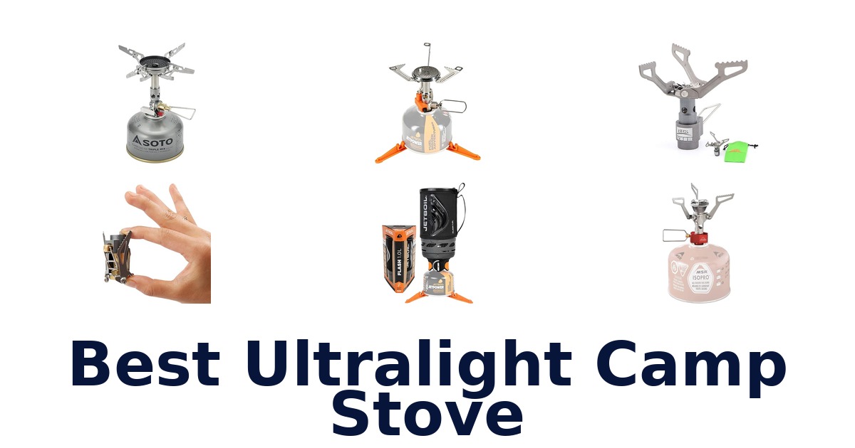 best ultralight camp stove