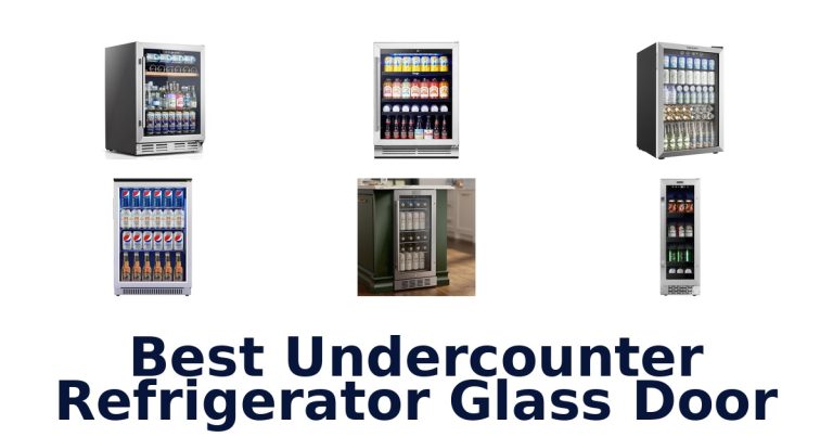 best undercounter refrigerator glass door