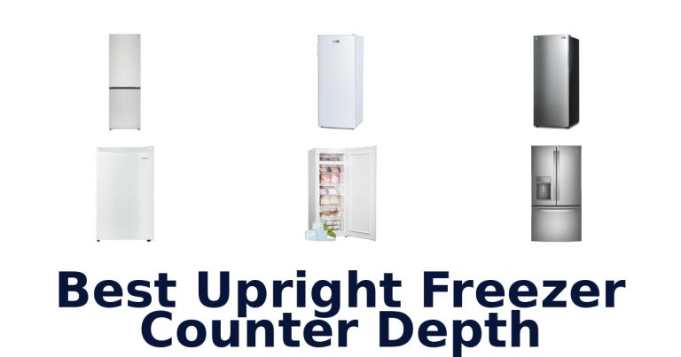 best upright freezer counter depth