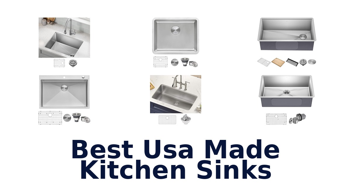 best usa made kitchen sinks