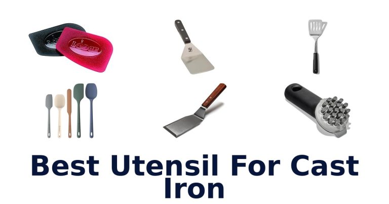 best utensil for cast iron