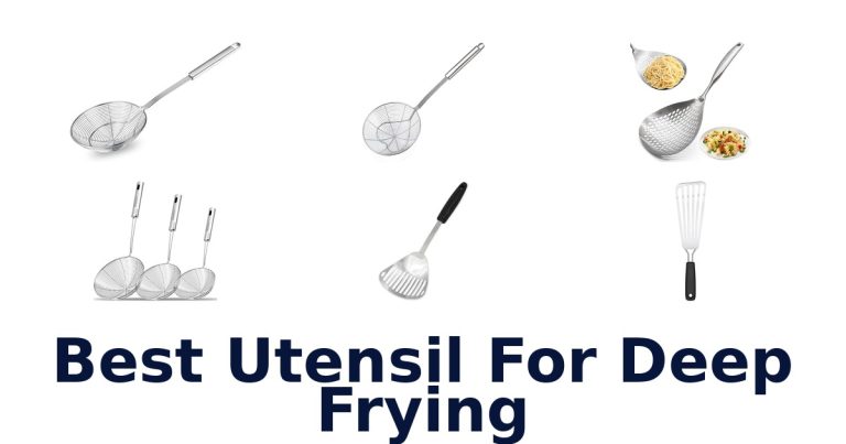 best utensil for deep frying