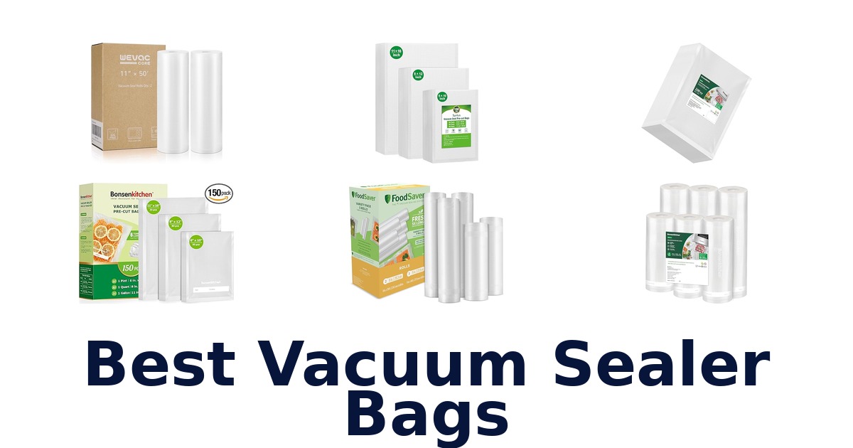 best vacuum sealer bags