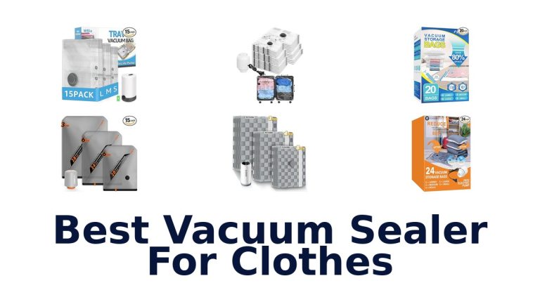 best vacuum sealer for clothes