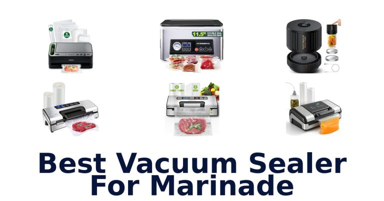 best vacuum sealer for marinade