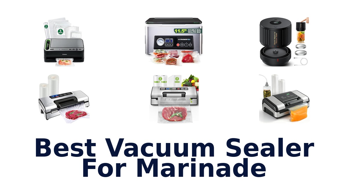 best vacuum sealer for marinade