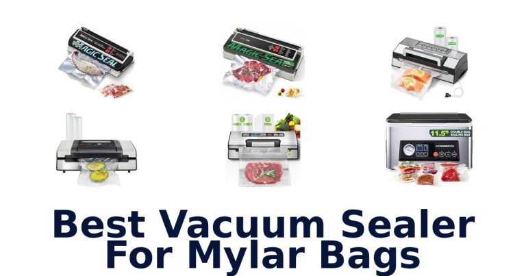 best vacuum sealer for mylar bags