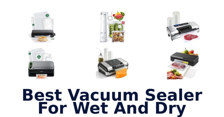 best vacuum sealer for wet and dry