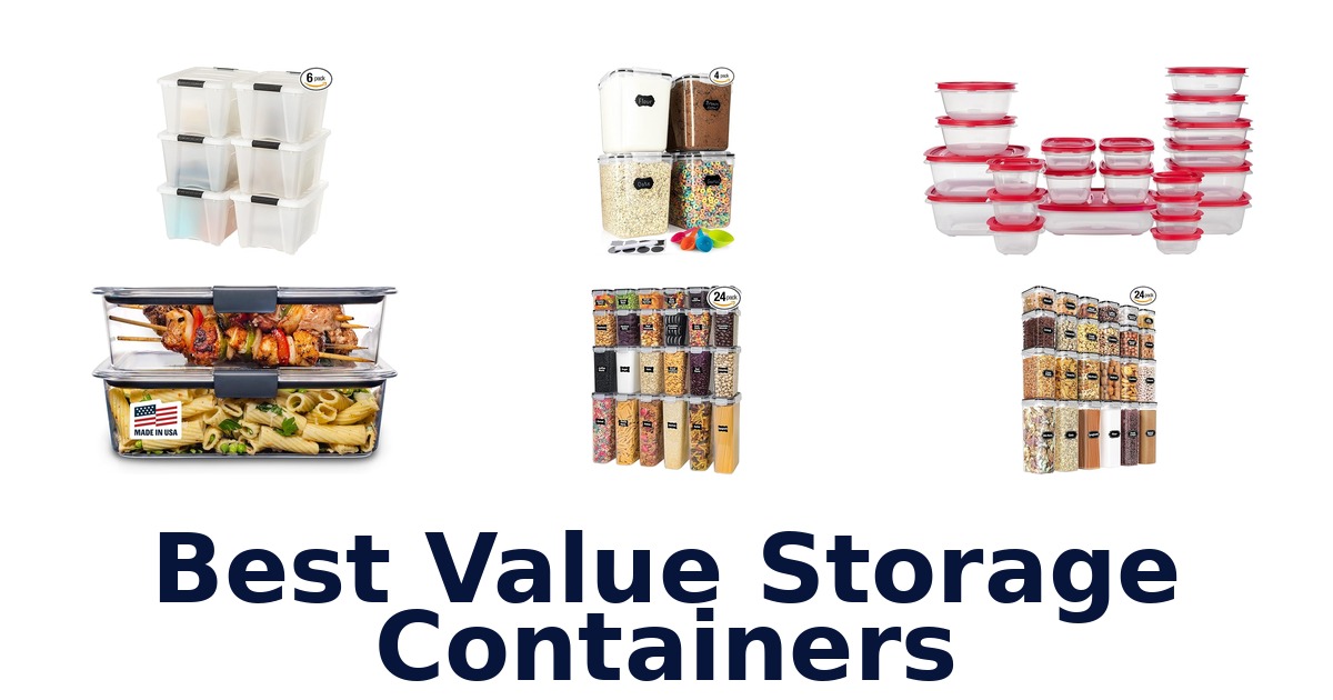 best value storage containers