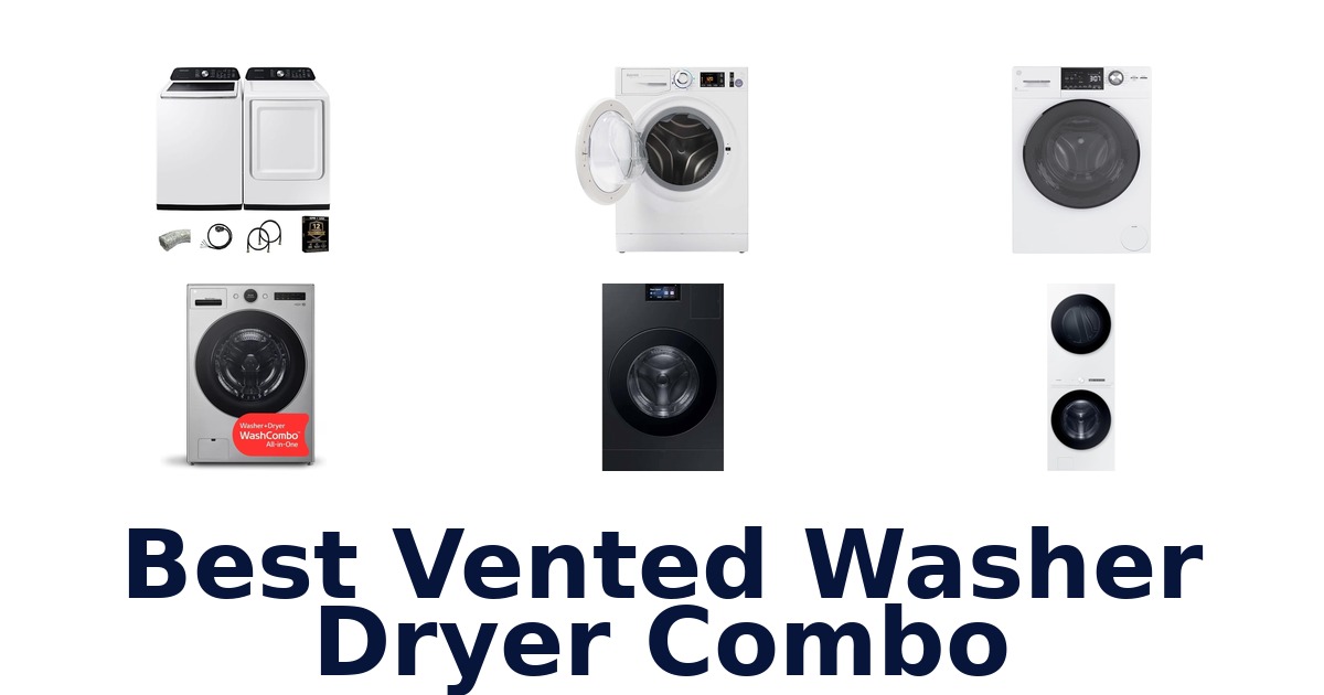best vented washer dryer combo