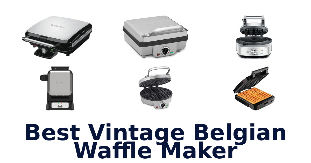 best vintage belgian waffle maker