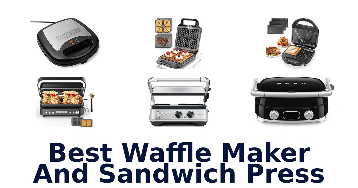 best waffle maker and sandwich press