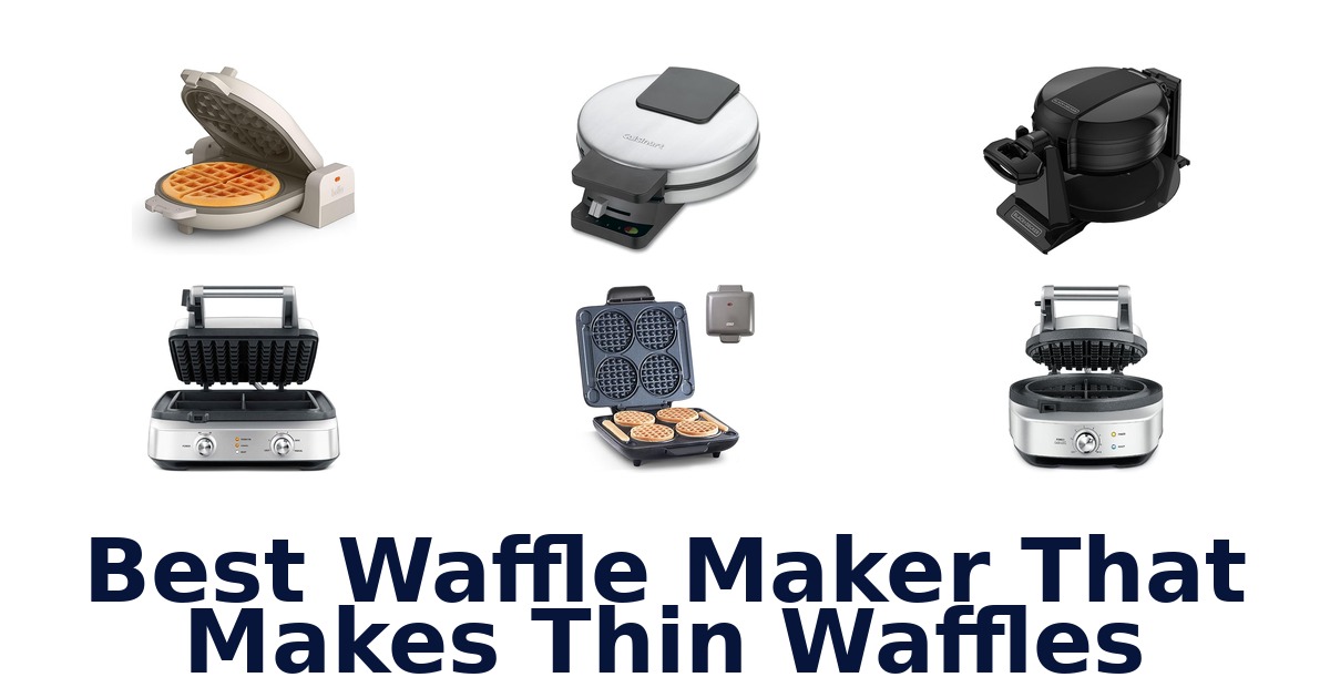 best waffle maker that makes thin waffles