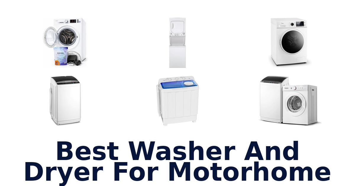 best washer and dryer for motorhome