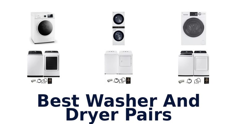best washer and dryer pairs