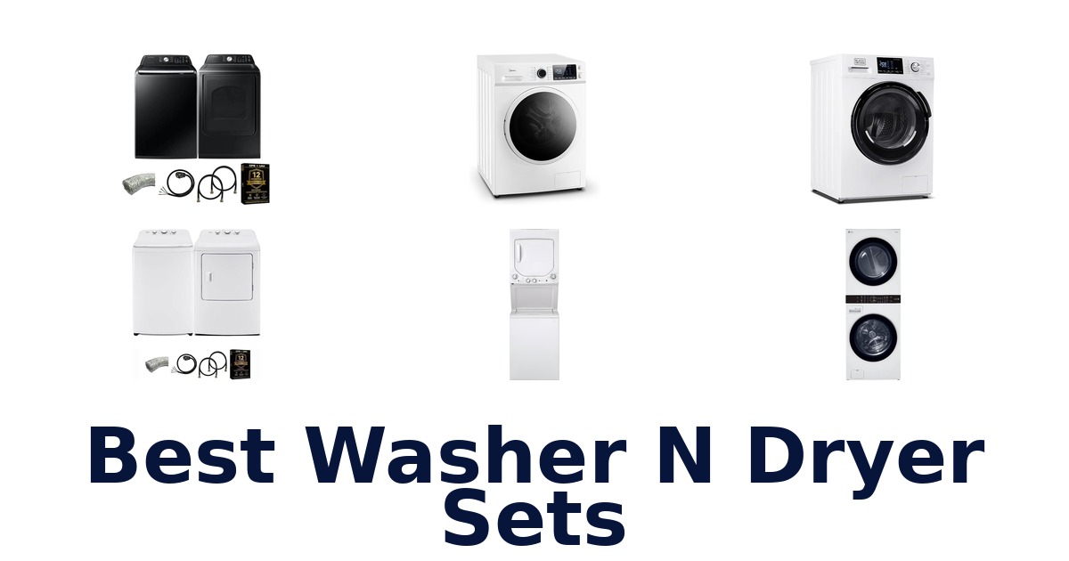 best washer n dryer sets