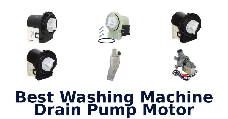 best washing machine drain pump motor