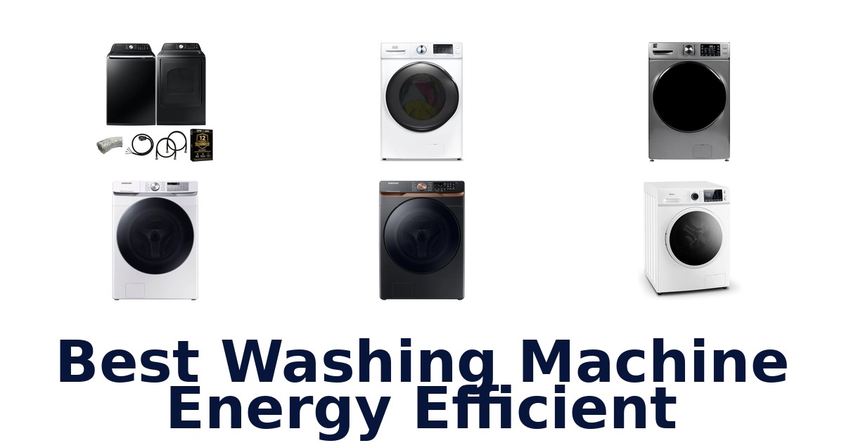 best washing machine energy efficient