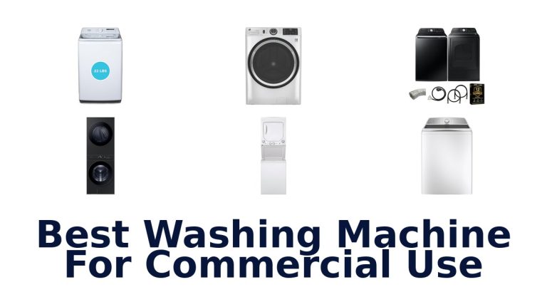 best washing machine for commercial use