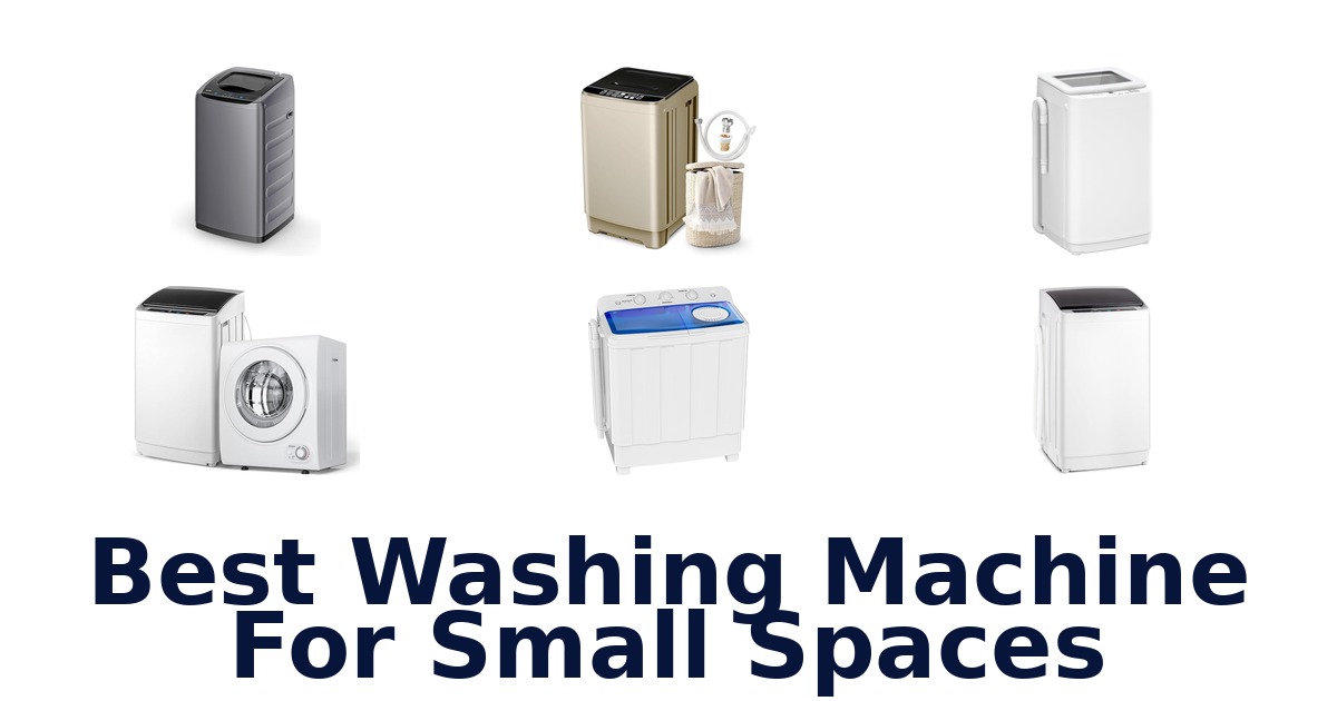 best washing machine for small spaces