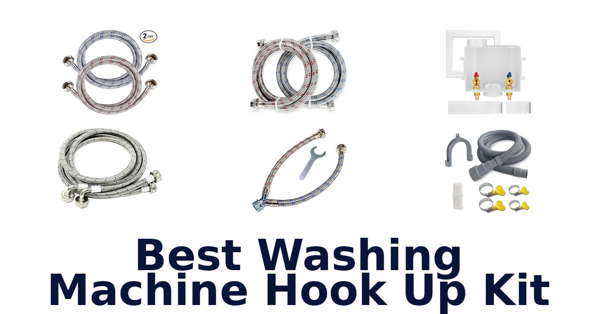 best washing machine hook up kit