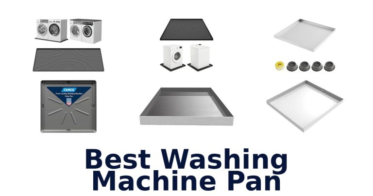 best washing machine pan