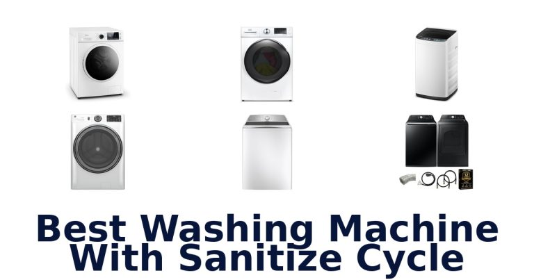 best washing machine with sanitize cycle