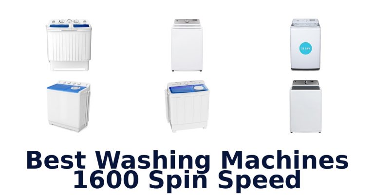 best washing machines 1600 spin speed