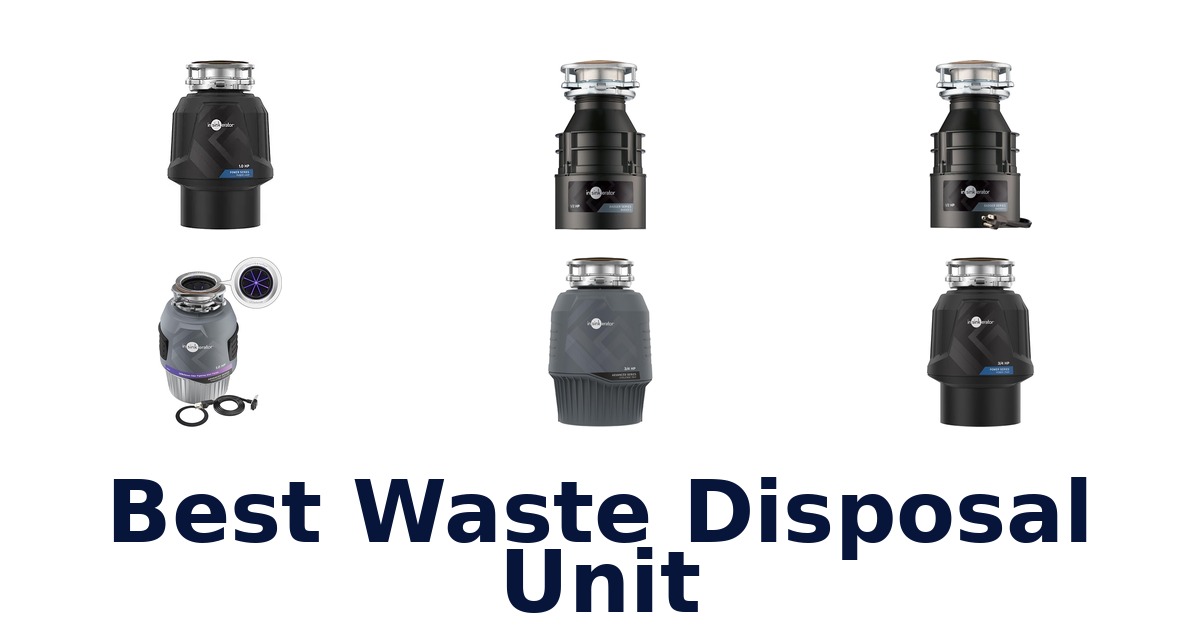 best waste disposal unit