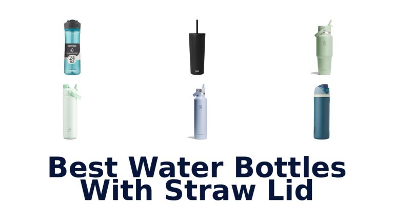 best water bottles with straw lid