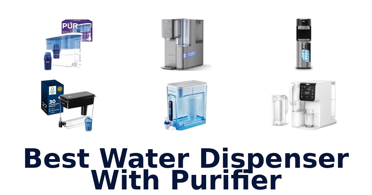 best water dispenser with purifier