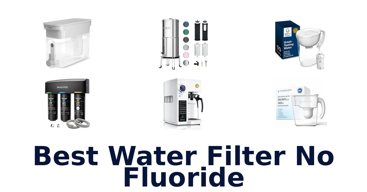 best water filter no fluoride