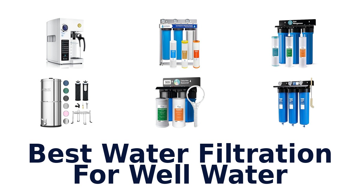 best water filtration for well water